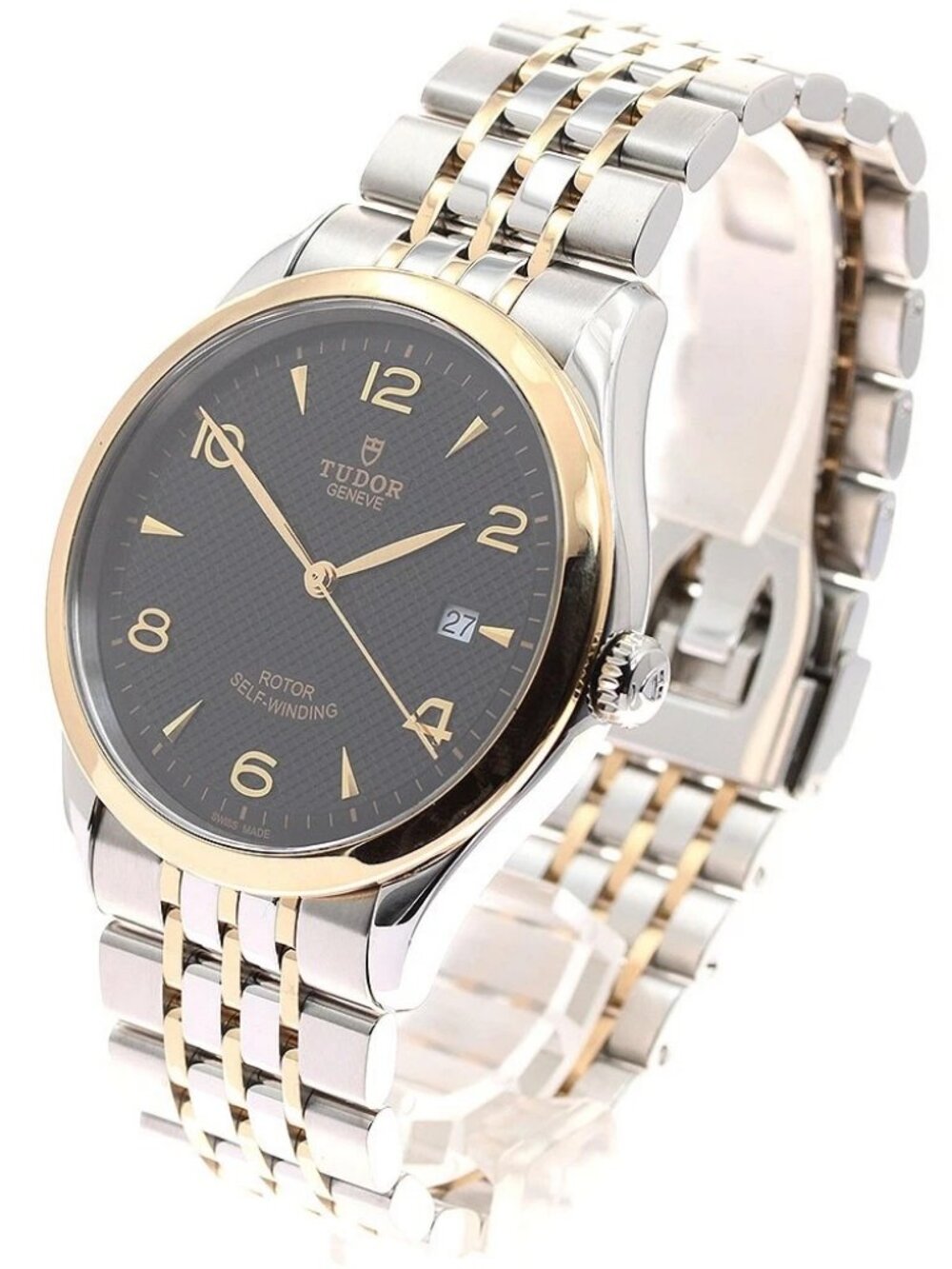 TUDOR Date Black Dial Automatic Men's Watch_933076